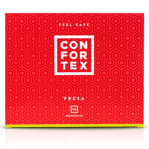 CONFORTEX - PRESERVATIVOS FRESA CAJA 144 UDS