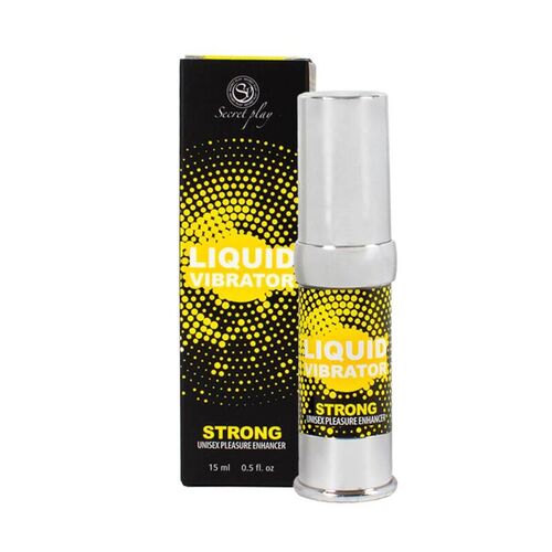 SECRETPLAY - VIBRADOR LÍQUIDO ESTIMULADOR UNISEX STRONG  15 ML