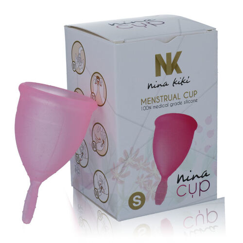 NINA KIKÍ - COPA MENSTRUAL TALLA S ROSA