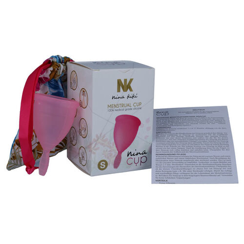 NINA KIKÍ - COPA MENSTRUAL TALLA S ROSA