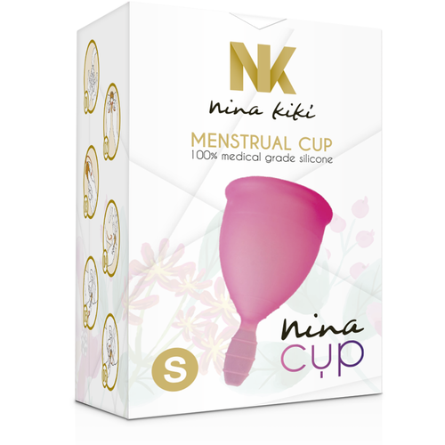 NINA KIKÍ - COPA MENSTRUAL TALLA S ROSA