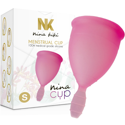 NINA KIKÍ - COPA MENSTRUAL TALLA S ROSA