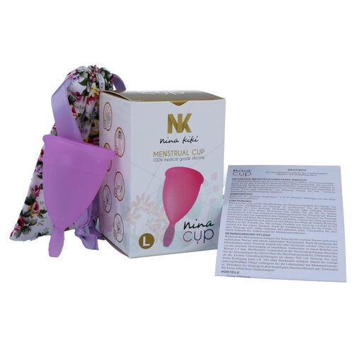 NINA KIKÍ - COPA MENSTRUAL TALLA L LILA
