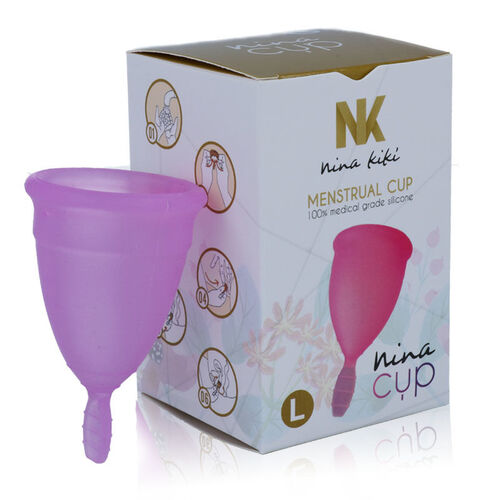 NINA KIKÍ - COPA MENSTRUAL TALLA L LILA