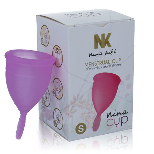 NINA KIKÍ - COPA MENSTRUAL TALLA S LILA