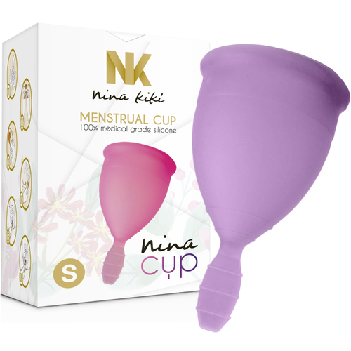 NINA KIKÍ - COPA MENSTRUAL TALLA S LILA