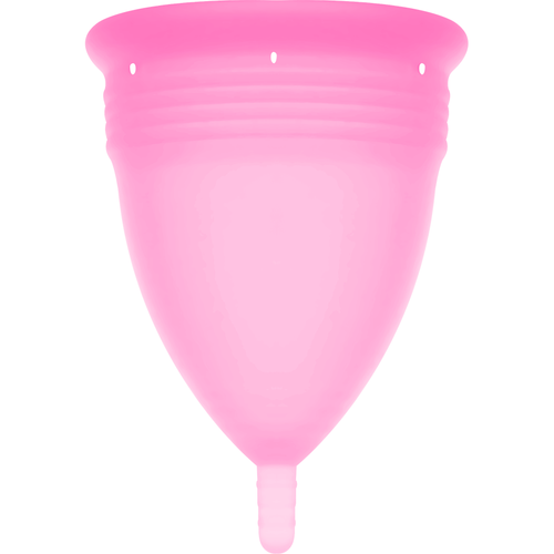 STERCUP - COPA MENSTRUAL FDA SILICONA TALLA L ROSA