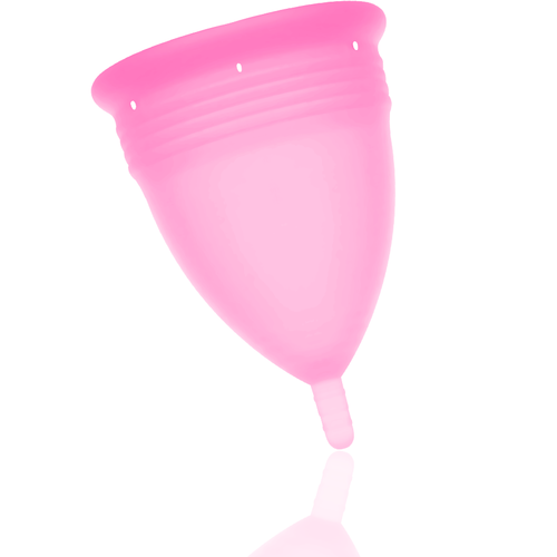 STERCUP - COPA MENSTRUAL FDA SILICONA TALLA L ROSA