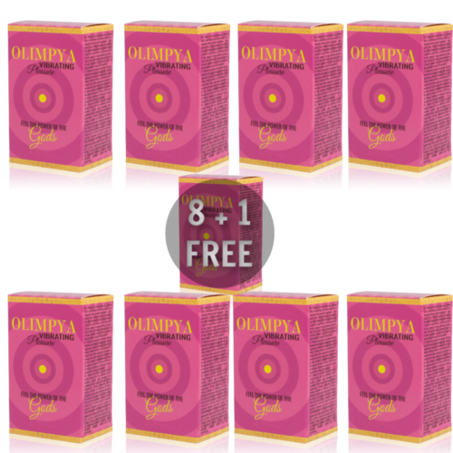 OLIMPYA - VIBRATING PLEASURE  POTENTE ESTIMULANTE POWER 8 + 1 GRATIS